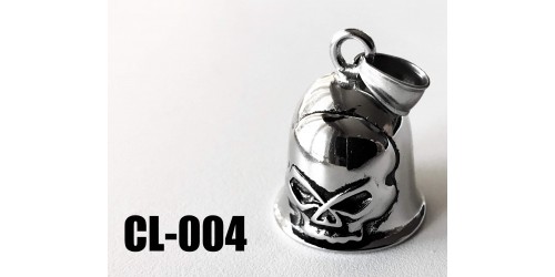 CL-004 cloche protectrice (Guardian Bell) willy skull, acier inoxidable (Stainless Steel)