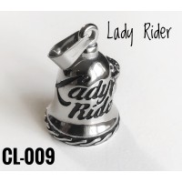 CL-009 cloche protectrice (Guardian Bell) Lady Rider, acier inoxidable (Stainless Steel)